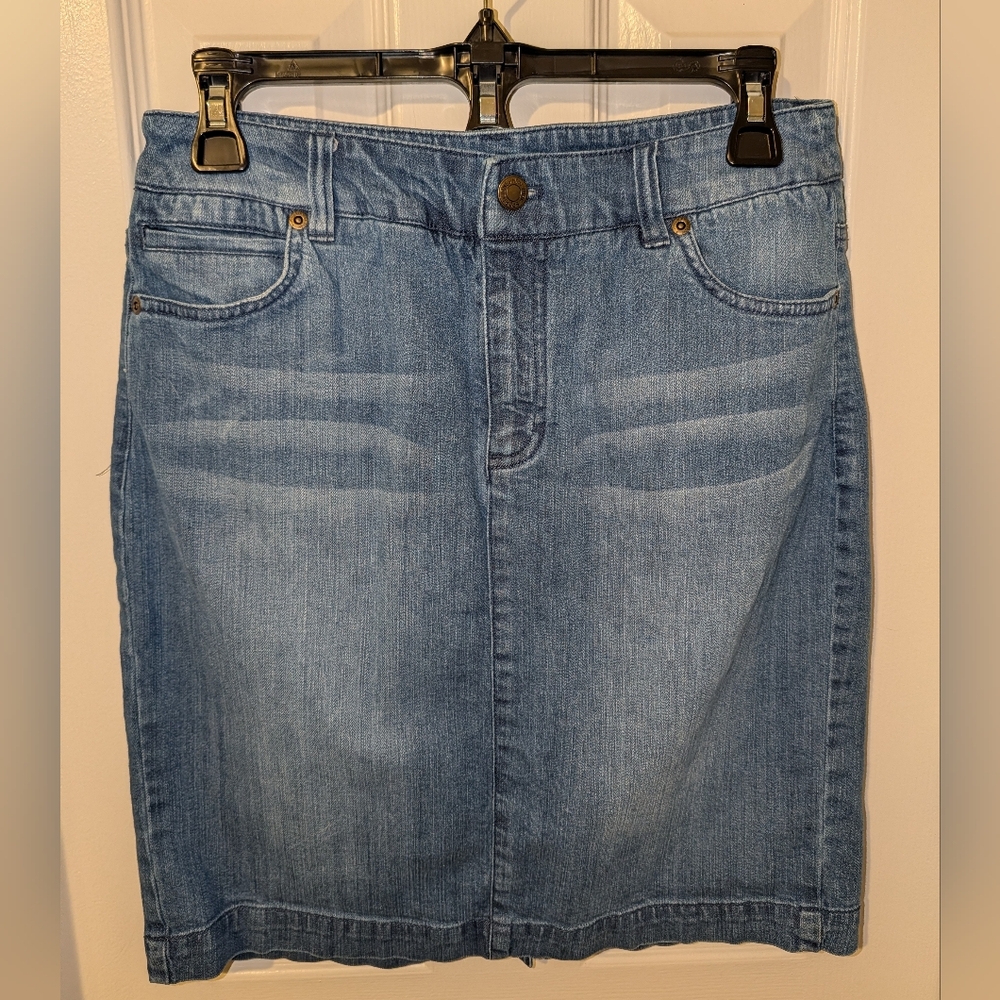Jones New York Denim Skirt Size 4